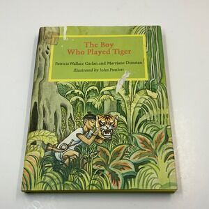 The Boy Who Played Tiger 1968 First Edition Garlan Dunstan Viking Press Vintage